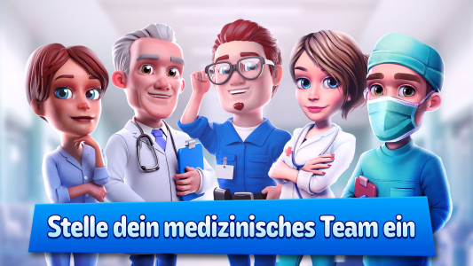 اسکرین شات 4 بازی Dream Hospital: Arzt-Tycoon