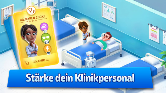 اسکرین شات 3 بازی Dream Hospital: Arzt-Tycoon