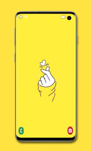 اسکرین شات 5 برنامه Yellow Wallpaper