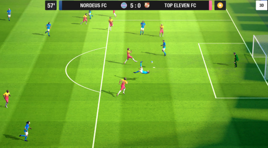 اسکرین شات 2 بازی Dream Win League Soccer Star