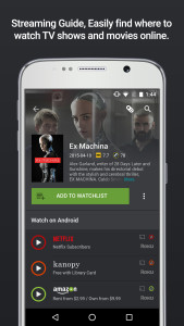 اسکرین شات 1 برنامه Yidio - Streaming Guide