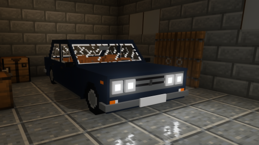 اسکرین شات 5 برنامه Cars addon for Minecraft