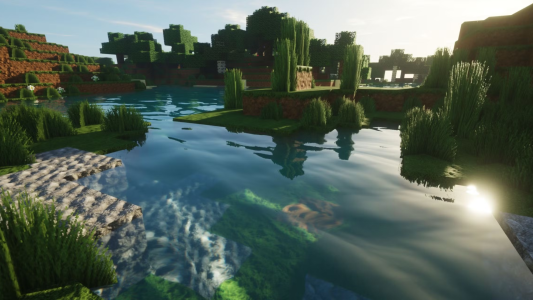 اسکرین شات 1 برنامه Addons: Shaders for Minecraft