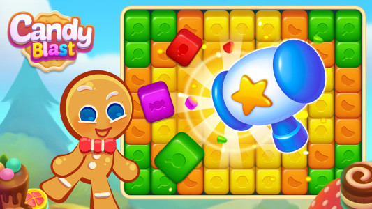 اسکرین شات 6 بازی Candy Blast Fever:Cubes Crush