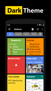 اسکرین شات 7 برنامه WeNote: Notes Notepad Notebook