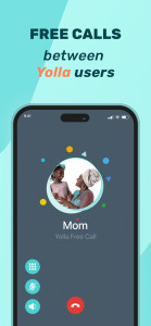 اسکرین شات 4 برنامه Yolla: International Calling