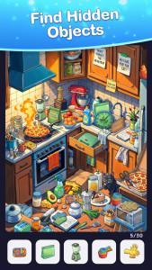 اسکرین شات 1 بازی Find Hidden Objects - Spot It!