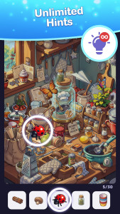 اسکرین شات 2 بازی Find Hidden Objects - Spot It!