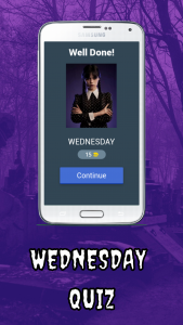 اسکرین شات 2 بازی Wednesday Quiz