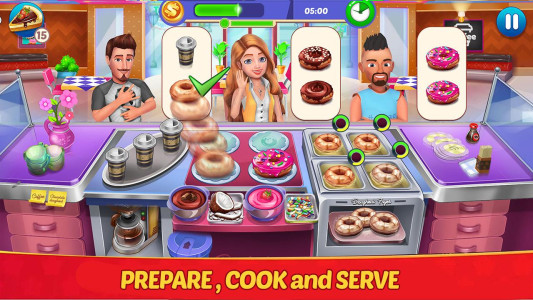 اسکرین شات 2 بازی Restaurant Chef Cooking Games