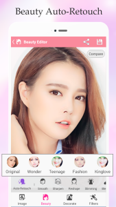 اسکرین شات 2 برنامه BestieCam -Selfie Photo Editor