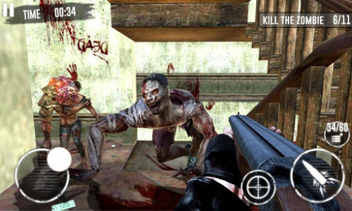 اسکرین شات 1 بازی Dead Zombie Attack Sniper Killer 3D- Last Survivor