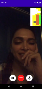 اسکرین شات 1 برنامه Deepika Padukone Video Call