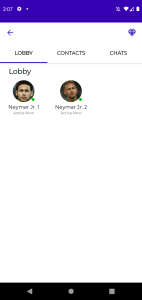 اسکرین شات 3 برنامه Neymar Fake Chat & Video Call