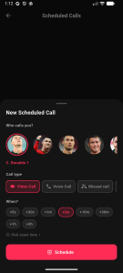 اسکرین شات 7 برنامه Ronaldo Fake Chat & Video Call