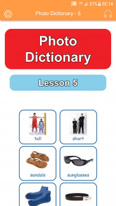 اسکرین شات 6 برنامه انگلیسی ۱ (زبان هفتم)