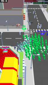 اسکرین شات 2 بازی Crowd Rush - City of Town