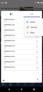 اسکرین شات 6 برنامه Hawk Map GPS-GIS