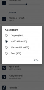 اسکرین شات 7 برنامه Mgrs & Utm Map