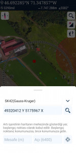 اسکرین شات 5 برنامه Mgrs & Utm Map