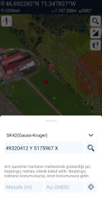 اسکرین شات 5 برنامه Mgrs & Utm Map: Tactical GPS