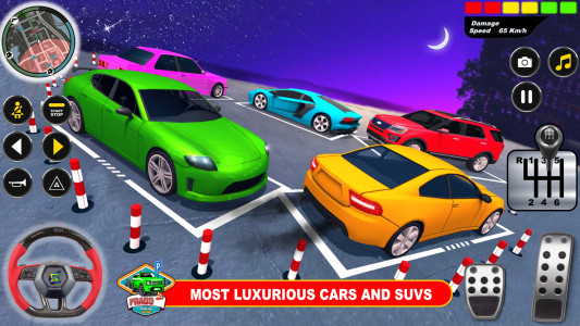اسکرین شات 4 برنامه Prado Parking Game: Car Games