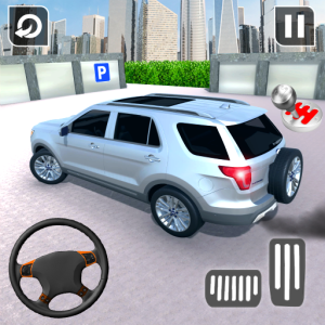 اسکرین شات 1 برنامه Prado Parking Game: Car Games