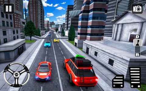 اسکرین شات 2 برنامه Prado Parking Game: Car Games