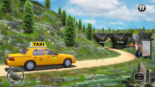 اسکرین شات 3 بازی Taxi Car Games Simulator