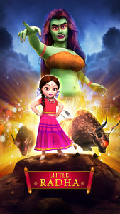 اسکرین شات 1 بازی Little Radha Run