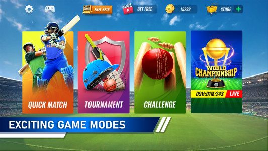 اسکرین شات 2 بازی T20 Cricket Champions 3D