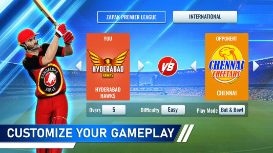 اسکرین شات 6 بازی T20 Cricket Champions 3D