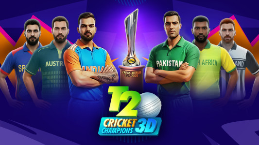 اسکرین شات 1 بازی T20 Cricket Champions 3D