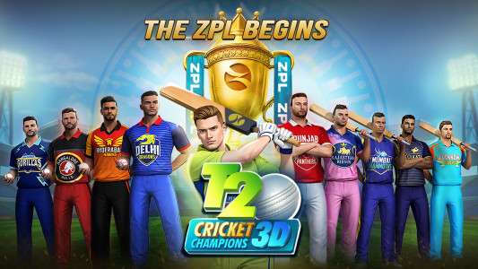 اسکرین شات 1 بازی T20 Cricket Champions 3D