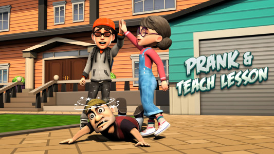 اسکرین شات 5 بازی Save The House : Prank Game 3D