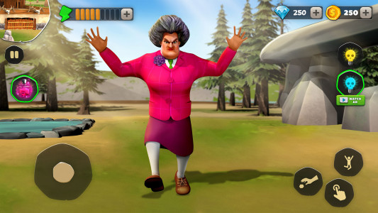 اسکرین شات 3 بازی Scary Teacher 3D: عصر حجر