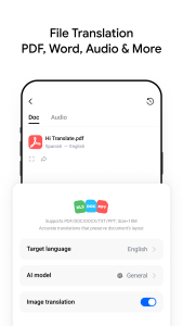 اسکرین شات 6 برنامه Hi Translate - مترجم چت