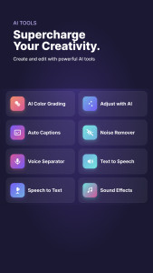 اسکرین شات 7 برنامه VoxBox AI Video & Audio Editor