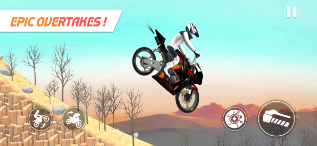 اسکرین شات 5 بازی Fly Rider: Racing Bike Master