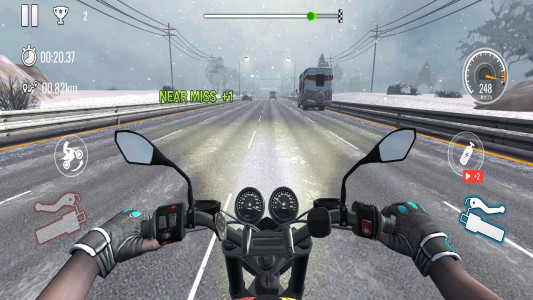 اسکرین شات 7 بازی موتورسواری در ترافیک | نسخه مود شده