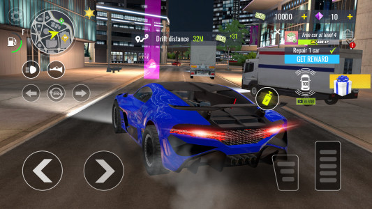 اسکرین شات 3 بازی Real Car Driving Night City