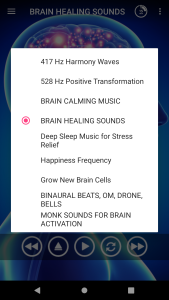 اسکرین شات 7 برنامه Brain Waves - Binaural Beats