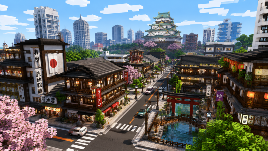 اسکرین شات 3 برنامه City maps for Minecraft