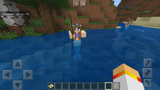 اسکرین شات 2 برنامه Mermaid mod for Minecraft