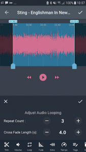 اسکرین شات 3 برنامه AndroSound Audio Editor