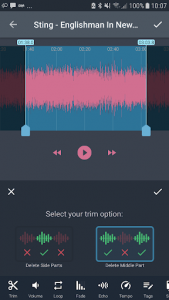 اسکرین شات 5 برنامه AndroSound Audio Editor
