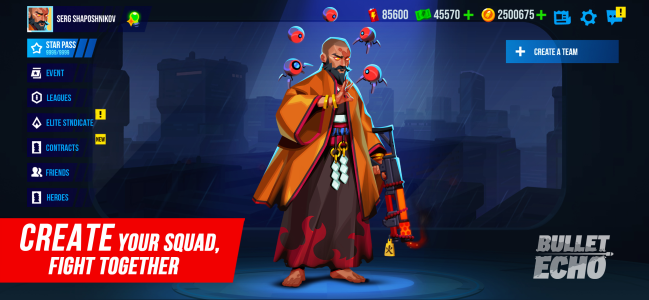 اسکرین شات 4 بازی Bullet Echo: PVP Shooter