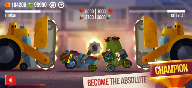 اسکرین شات 5 بازی CATS: Crash Arena Turbo Stars