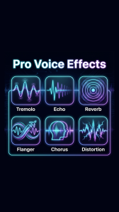 اسکرین شات 2 برنامه Live Mic Karaoke No Lag Ampify