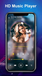 اسکرین شات 1 برنامه پخش کننده موسیقی - موزیک پلیر